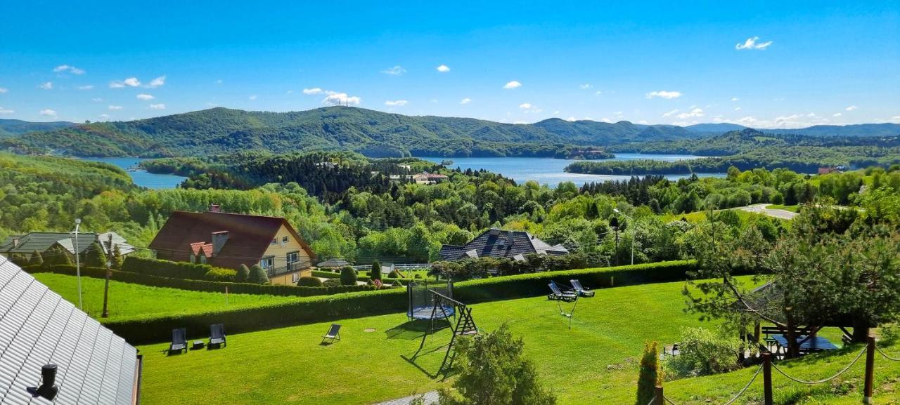 Pensjonat Na Gorce - Widok Na Jezioro Solinskie I Gory 534-556-639 Поляньчик Экстерьер фото